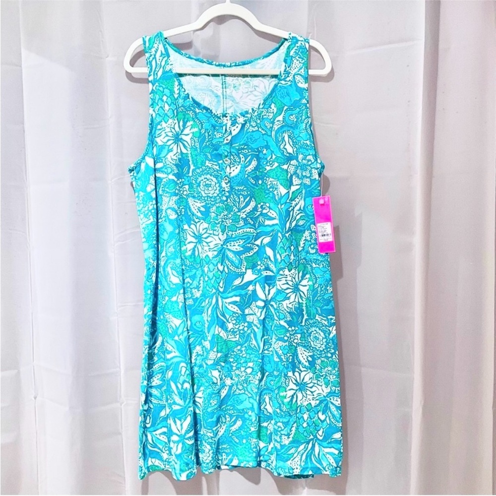 Lilly Pulitzer Sleeveless Lela Henley Tank Dress
